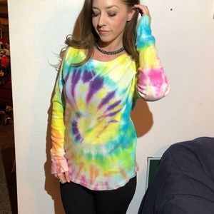 Long Sleeve Tie Dye